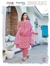 Prathna Vol 4 By Rung Printed Cotton Kurti With Bottom Dupatta Wholesale Market In Surat